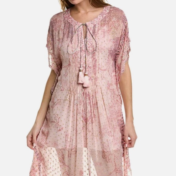 HEMANT & NANDITA KAFTAN DRESS -SIZE L - Picture 1 of 15